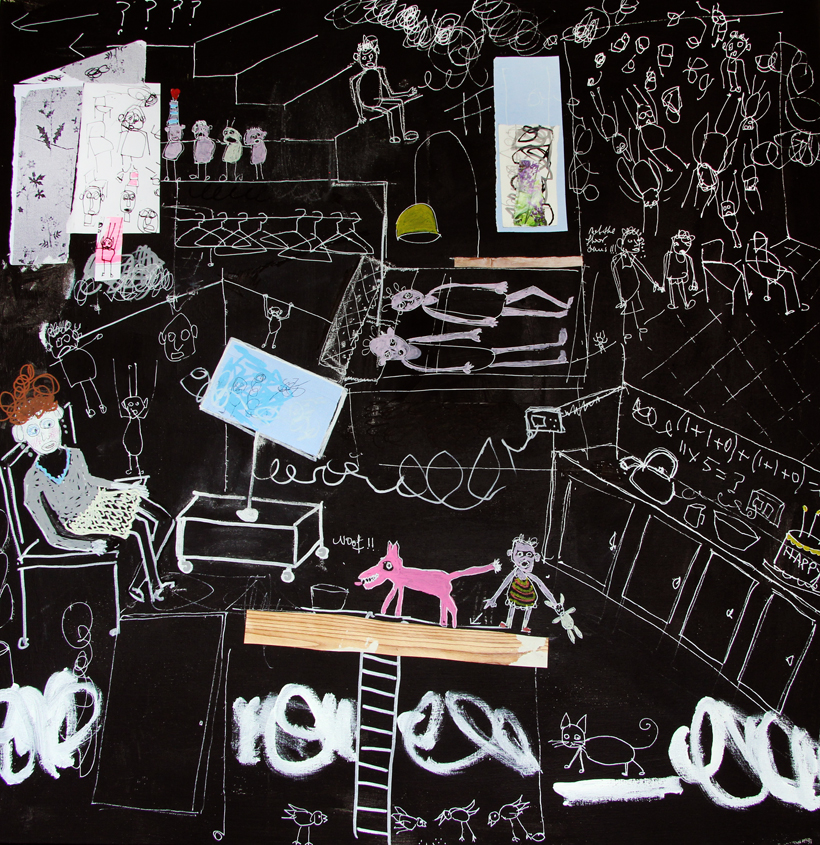 Not the Floor #5 painting