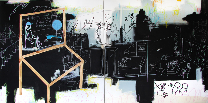 Not the Floor #8 painting