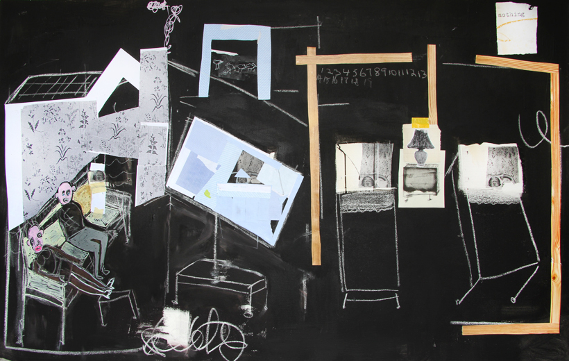 Not the Floor #9 painting