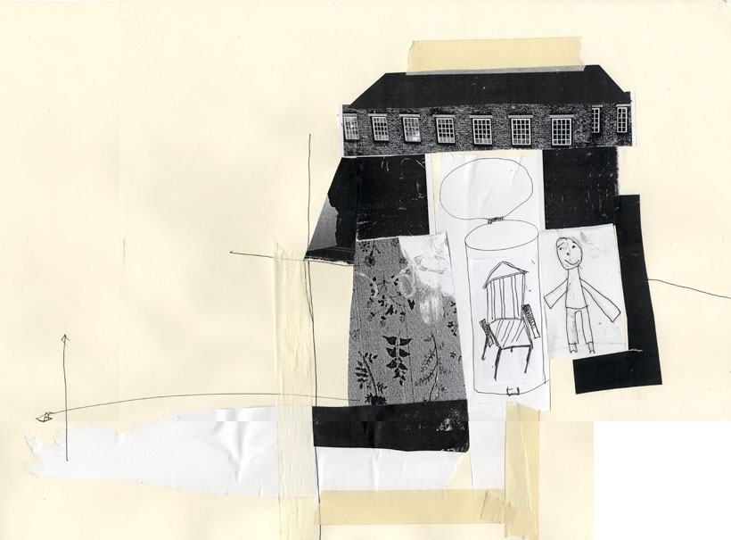 Stevie Cohen. Architecture Collages