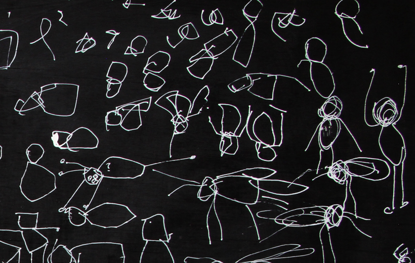 Stevie Cohen. Fly, Man, Chair #1