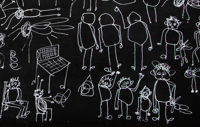 Stevie Cohen. Fly, Man, Chair #1