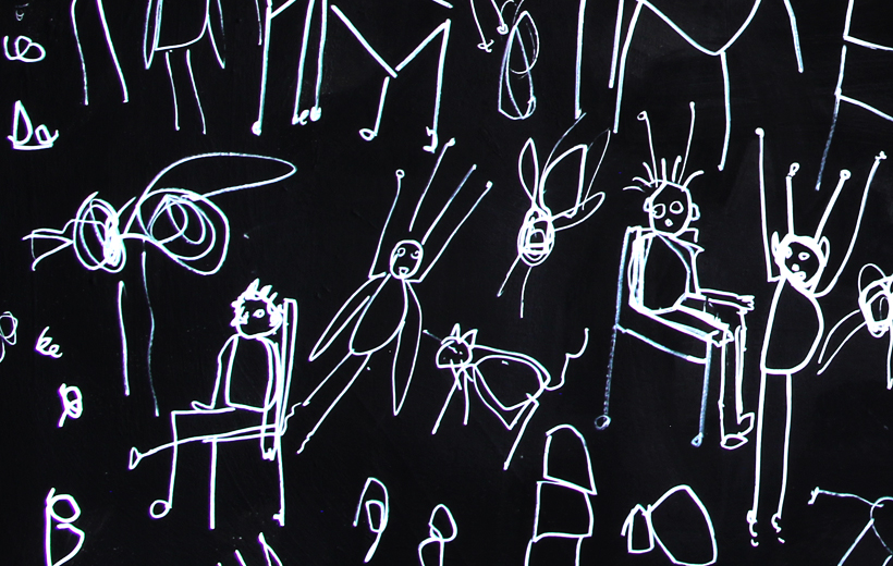 Stevie Cohen. Fly, Man, Chair #2