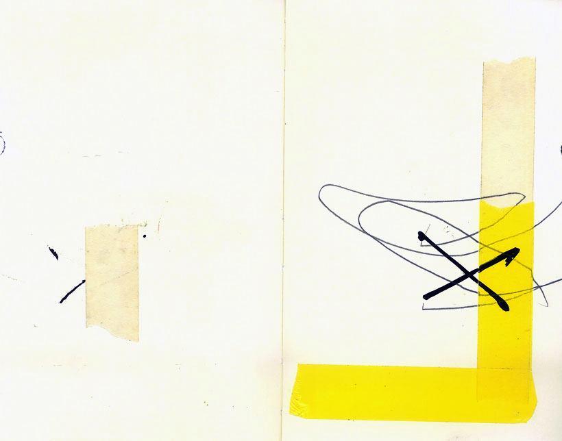 Stevie Cohen Yellow Sketchbook Exhibition